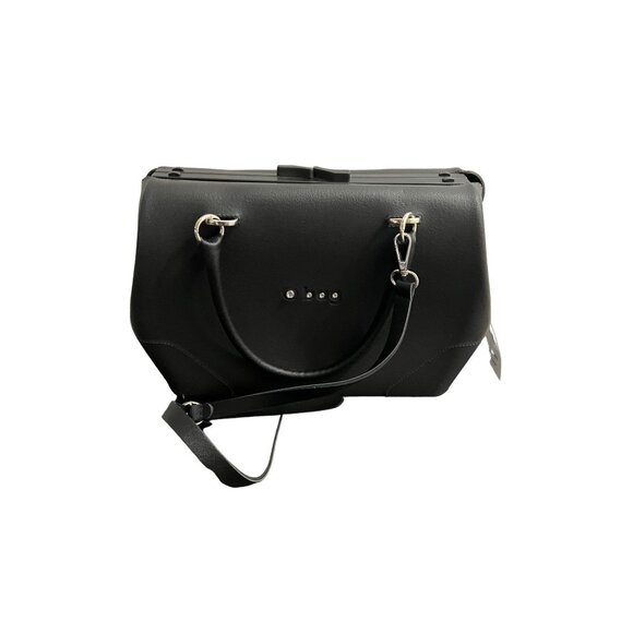 O BAG DOC BLACK WITH SWAROVSKI Made in Italy - Picture 1 of 7